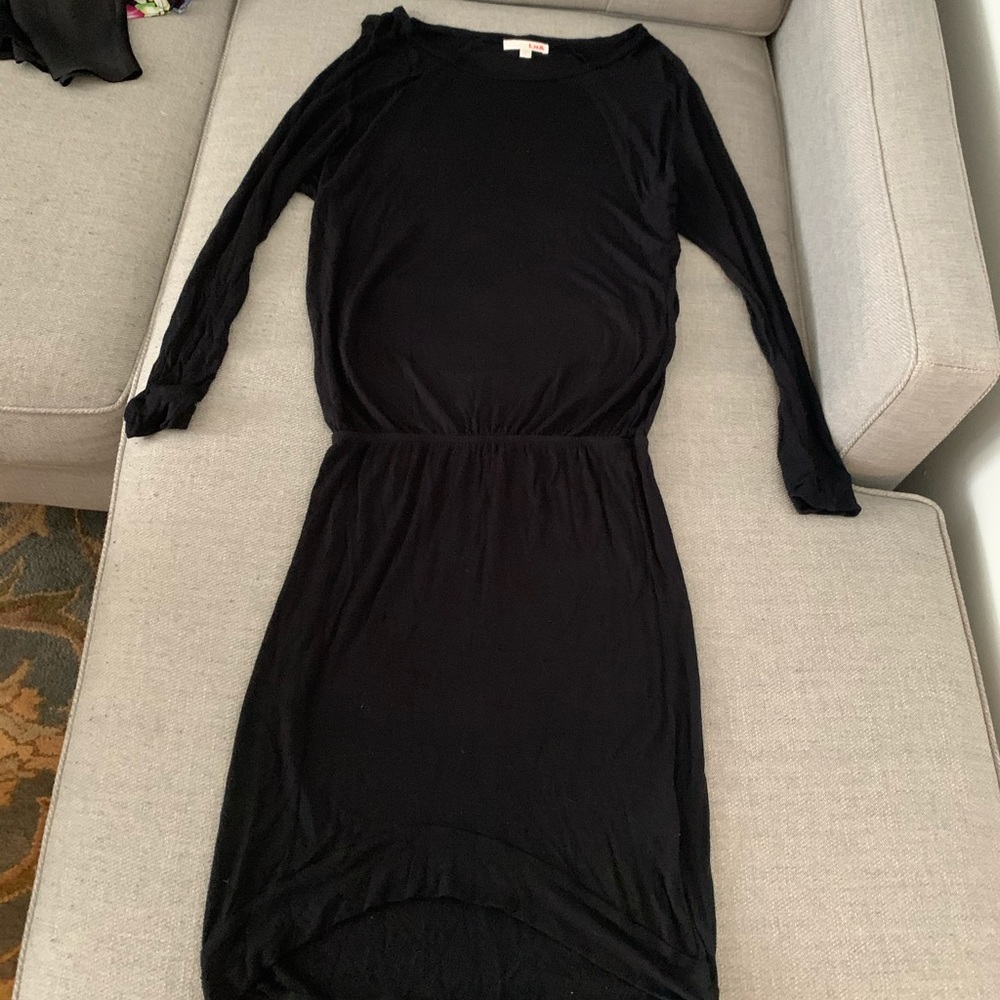 LNA stretchy dress with elastic waist